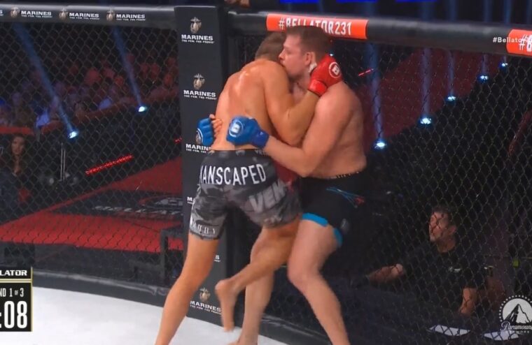 Jake Hager’s Bellator 231 Match Ends In A No Contest (w/Video)