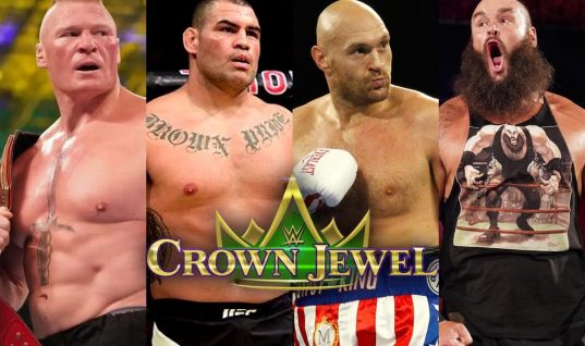 WWE Announce Lesnar Vs. Velasquez and Fury Vs. Strowman For Crown Jewel (w/Video)