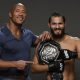 The Rock Presents The ‘BMF’ Belt At UFC 244 (w/Video)