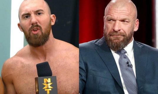 Oney Lorcan Is Unhappy With Triple H