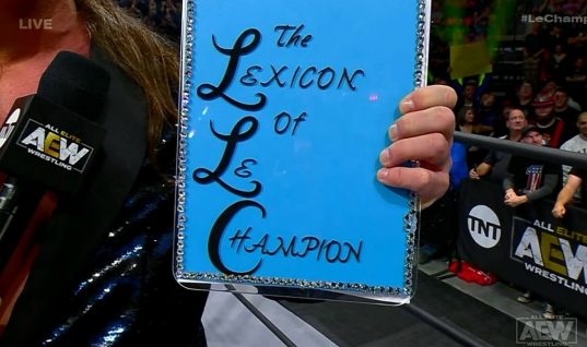 Chris Jericho Introduces “The Lexicon Of Le Champion” On AEW Dynamite (w/Video)