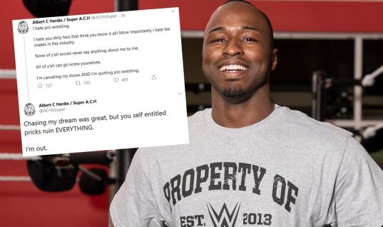 ACH Canceling Upcoming Bookings And Quits Pro Wrestling