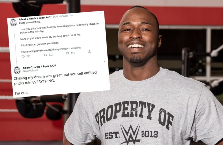 ACH Canceling Upcoming Bookings And Quits Pro Wrestling