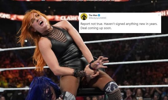 Becky Lynch HAS Signed A New Contract Despite Her Twitter Denial