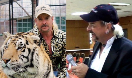 Joe Exotic Was An Indie Wrestling Commentator, And Held Shows At His Exotic Animal Park