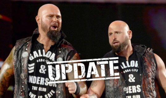 WWE Announce The Release Of Numerous Wrestlers Including Gallows, Anderson, Rusev And Ryder
