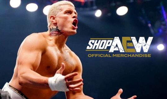 AEW Selling Cody Rhodes Temporary Tattoo Based Off His Neck Piece