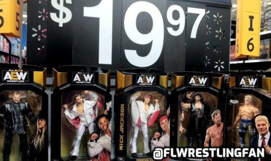 AEW’s New Jazwares Figures Are Quickly Selling Out