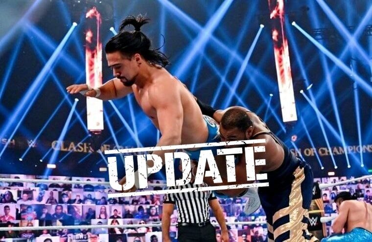 Angel Garza Provides Update On His Clash Of Champions Injury