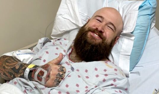 Erik Of The Viking Raiders Recovering From Surgery