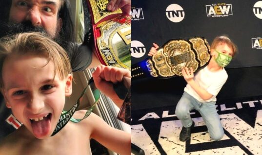Jon Huber’s Eldest Son Has Legitimately Signed With AEW