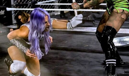 Candice LeRae Injured During WarGames Match (w/Video)