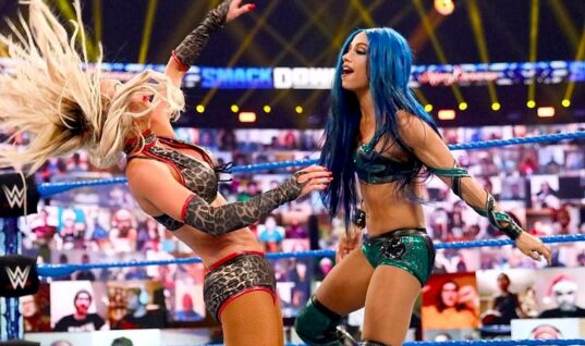 WWE Edits Out Sasha Banks’ Gaffe From Her SmackDown Entrance (w/Video)