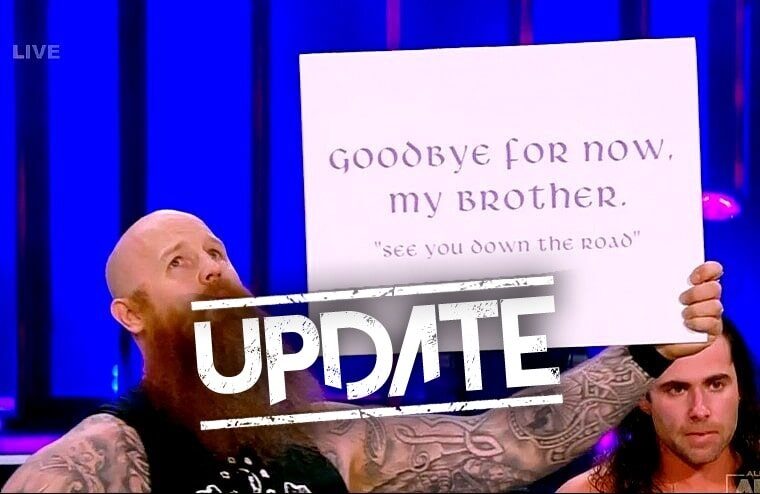 Update On Erick Rowan’s AEW Status