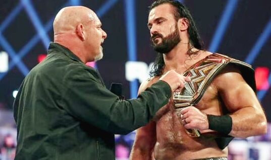 Backstage News On When WWE Decided On Drew McIntyre Vs. Goldberg
