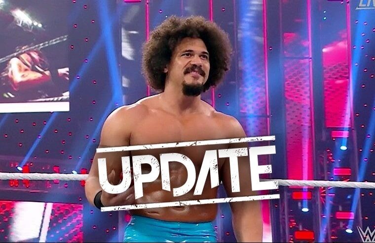 Carlito Reveals His Current Status With WWE