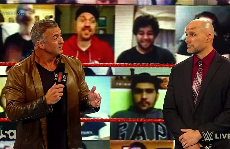 Shane McMahon Returns To Raw For Elimination Chamber Announcement
