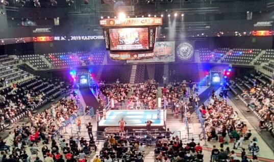 Earthquake Interrupts Match During New Japan Show (w/Video)