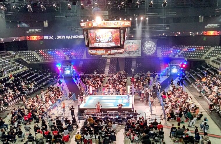 Earthquake Interrupts Match During New Japan Show (w/Video)