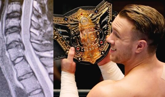 Will Ospreay Shares X-Ray Showing Neck Injury