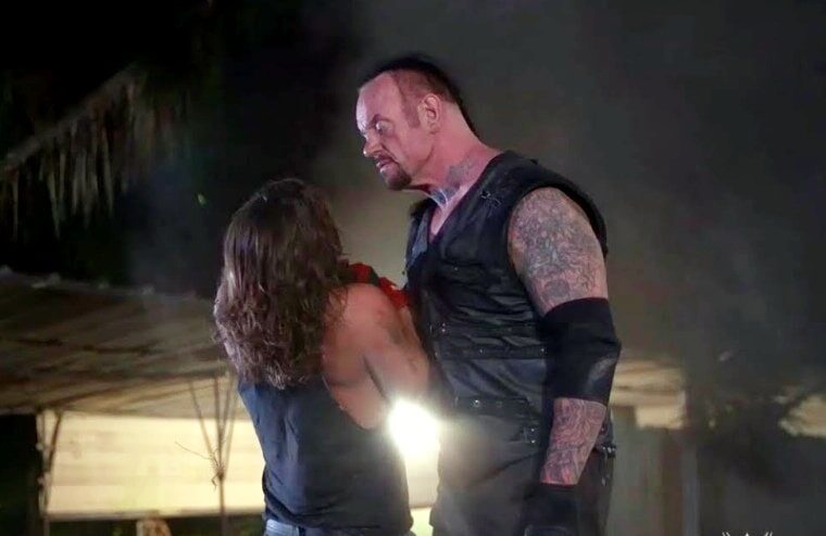 AJ Styles Reveals He Exchanged Gifts With The Undertaker Following WrestleMania 36