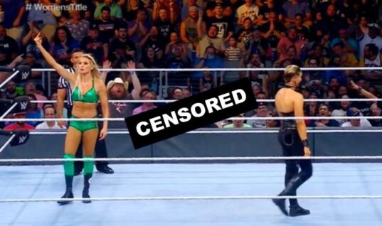 WWE Tried But Failed To Censor Charlotte Flair Flipping Off Fans