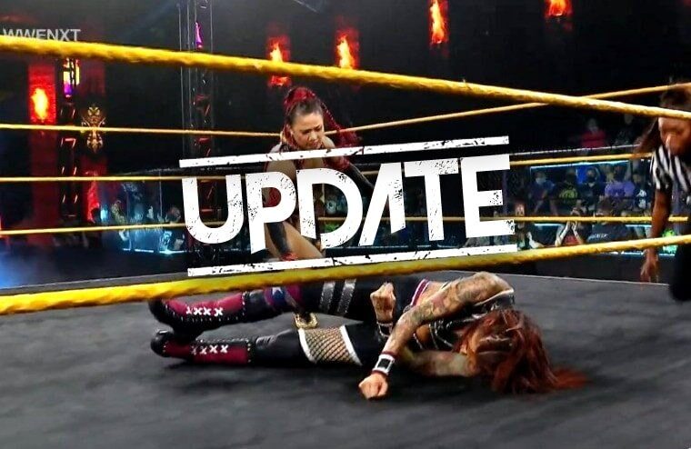 Further Update On Mercedes Martinez’s Condition Following NXT Knockout