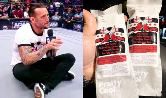 CM Punk Ice Cream Bar Wrappers Selling On eBay Following His AEW Debut