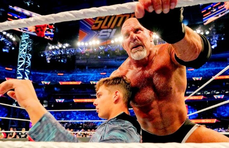 Goldberg Reveals He Had To Choke His 15-Year-Old Son At SummerSlam
