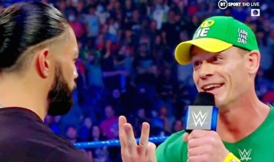 John Cena References Jon Moxley & CM Punk During SmackDown Promo