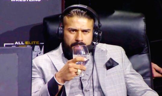 Andrade El Idolo Teasing Wrestling Mystery Opponent At All Out