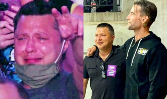 CM Punk Met With Fan Who Was Shown Crying During His AEW Debut