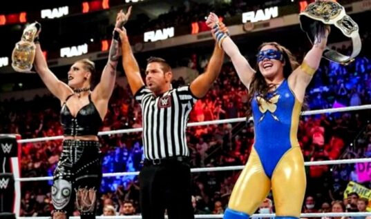 Rhea Ripley Loses Her Gear & WWE Women’s Tag Team Belt While Traveling