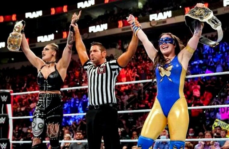 Rhea Ripley Loses Her Gear & WWE Women’s Tag Team Belt While Traveling