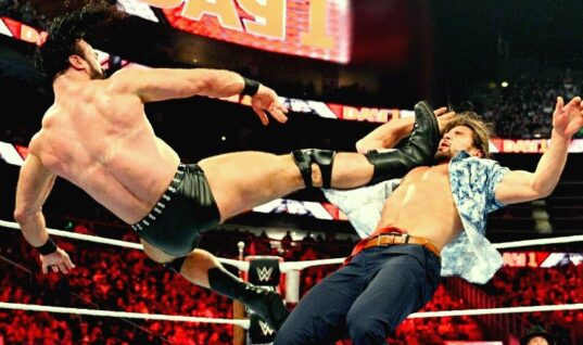 Drew McIntyre Left WWE Day 1 Wearing A Neck Brace