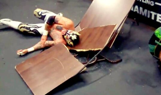 Rey Fenix Suffers Suspected Broken Arm During Dynamite
