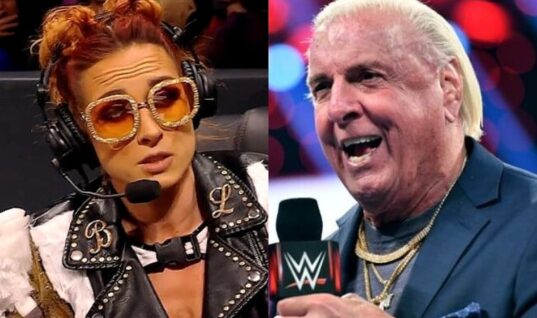 Becky Lynch Takes Shot At Ric Flair On Twitter