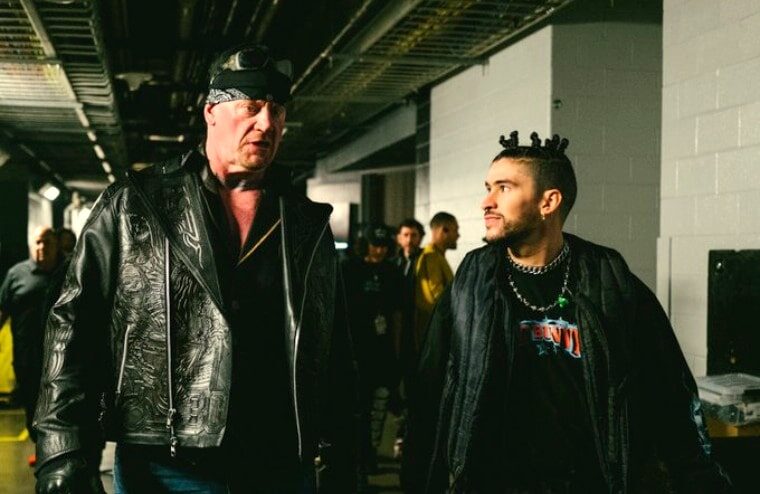 The Undertaker Makes Appearance At Bad Bunny Concert (w/Video)