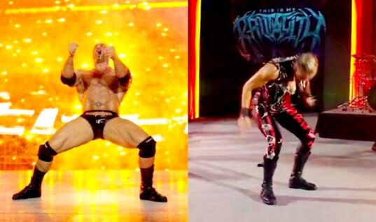 Batista Seemingly Calls Out Rhea Ripley For Copying His Entrance