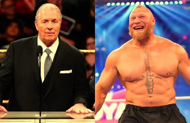 Bret Hart Comments On Brock Lesnar As A Worker While Also Taking Shot At Goldberg
