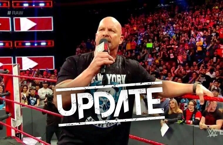 Update On Steve Austin Wrestling At WrestleMania 38