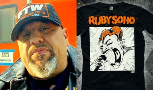 Taz Seemingly Upset By Ruby Soho’s New T-Shirt