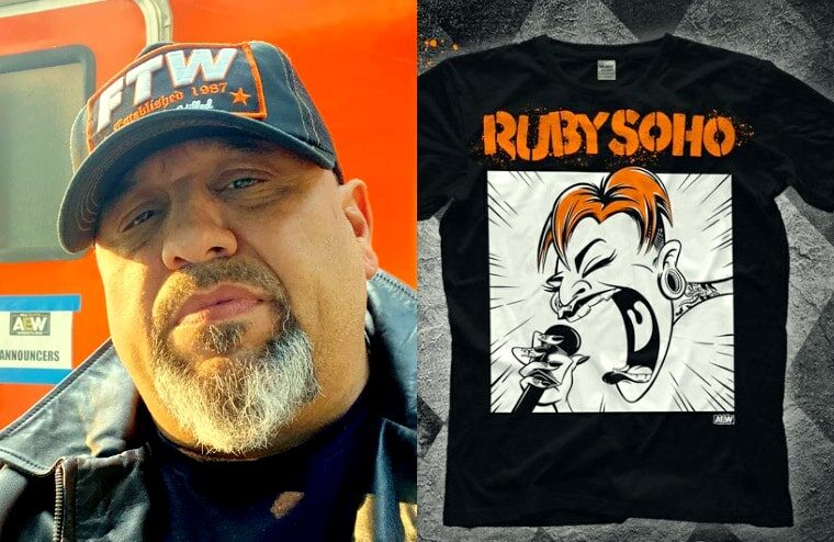 Taz Seemingly Upset By Ruby Soho’s New T-Shirt