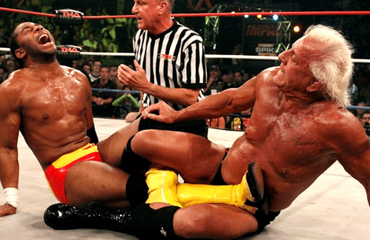 Ric Flair Rolls Back The Years By Taking Bumps For AEW Wrestler (w/Video)