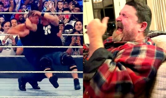 Mick Foley Shares His Hilarious Reaction Video For The “World’s Worst Stunner”