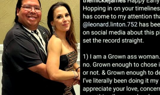 Mickie James Defends Fan Who Was Insulted Online After His Photo With Her Went Viral