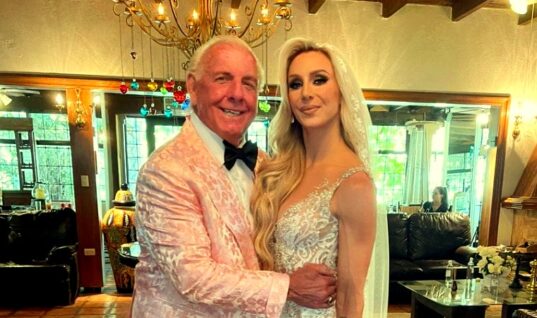 Ric Flair Shares Heartfelt Message Following Charlotte’s Marriage To Andrade El Idolo
