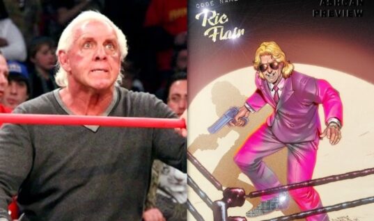 Ric Flair To Star As A Secret Agent In New Comic Book