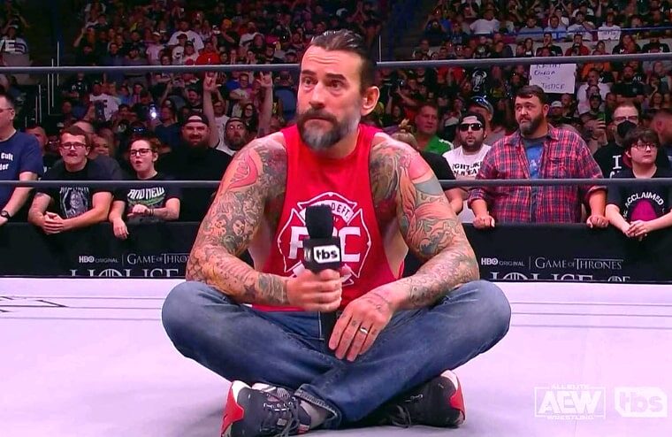 CM Punk Photographed In Public Wearing Arm Brace
