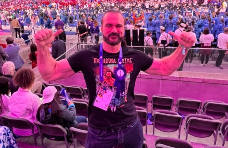 Drew McIntyre Represents WWE During Hiatus